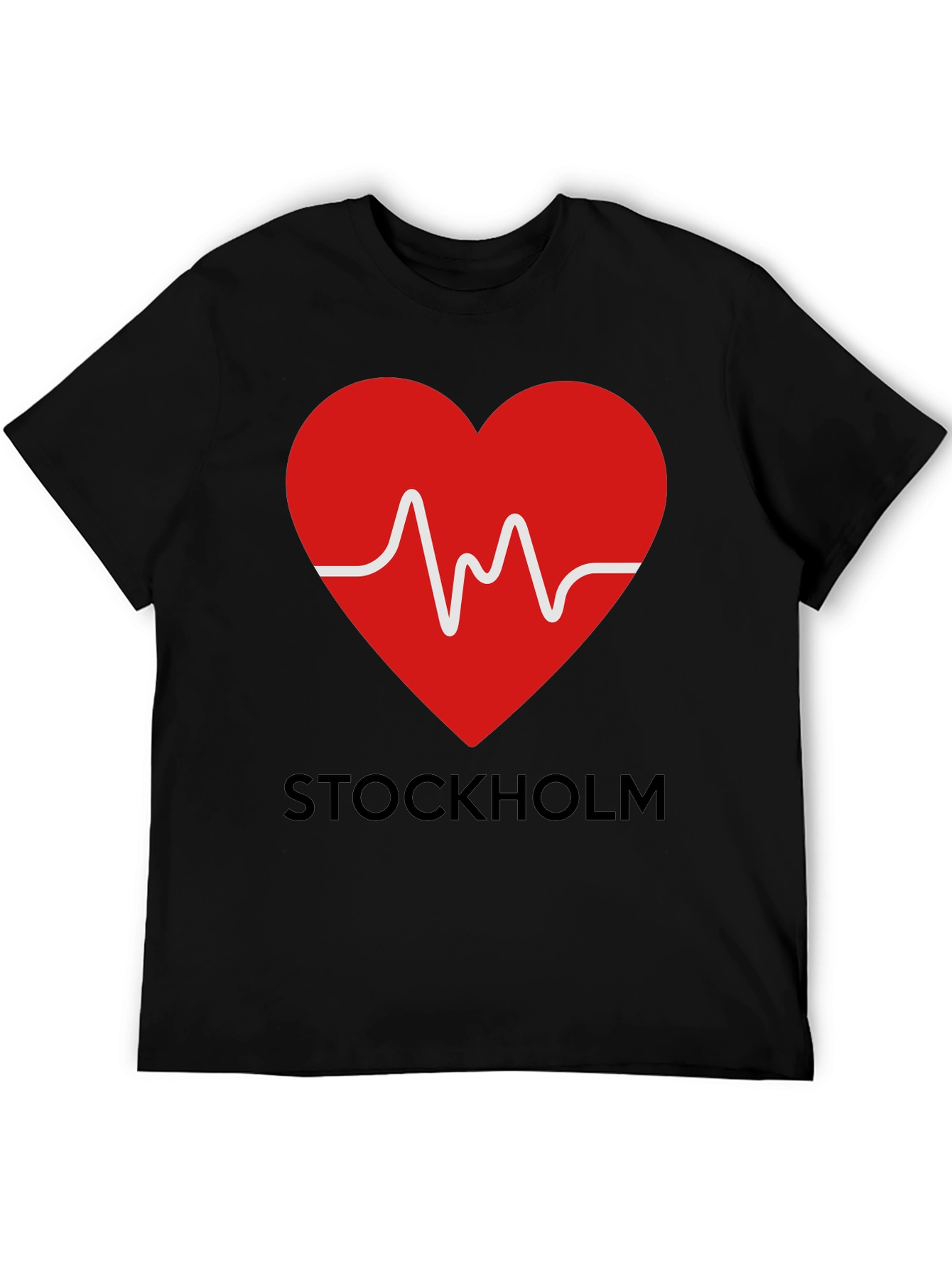 Stockholm Heartbeat Graphic Tee