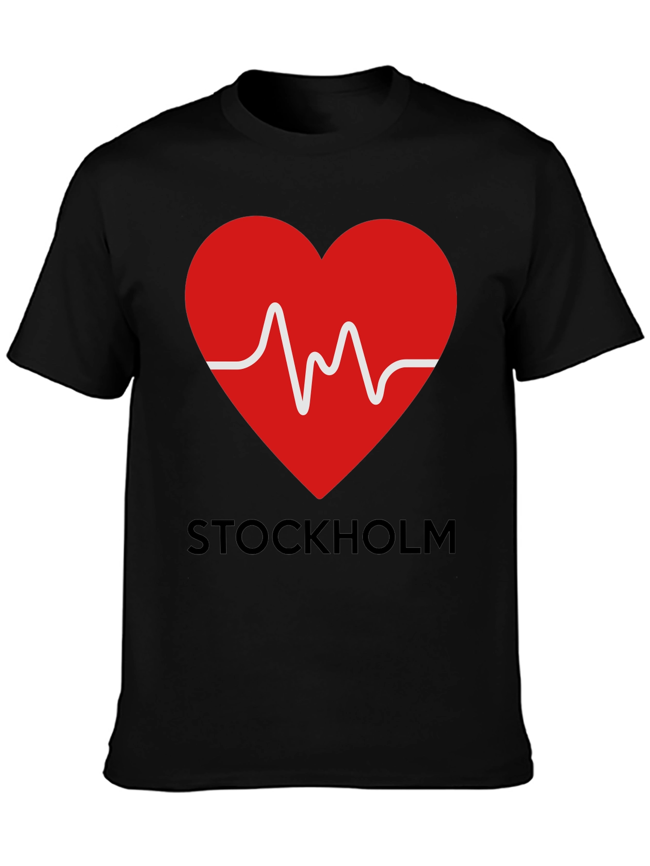 Stockholm Heartbeat Graphic Tee