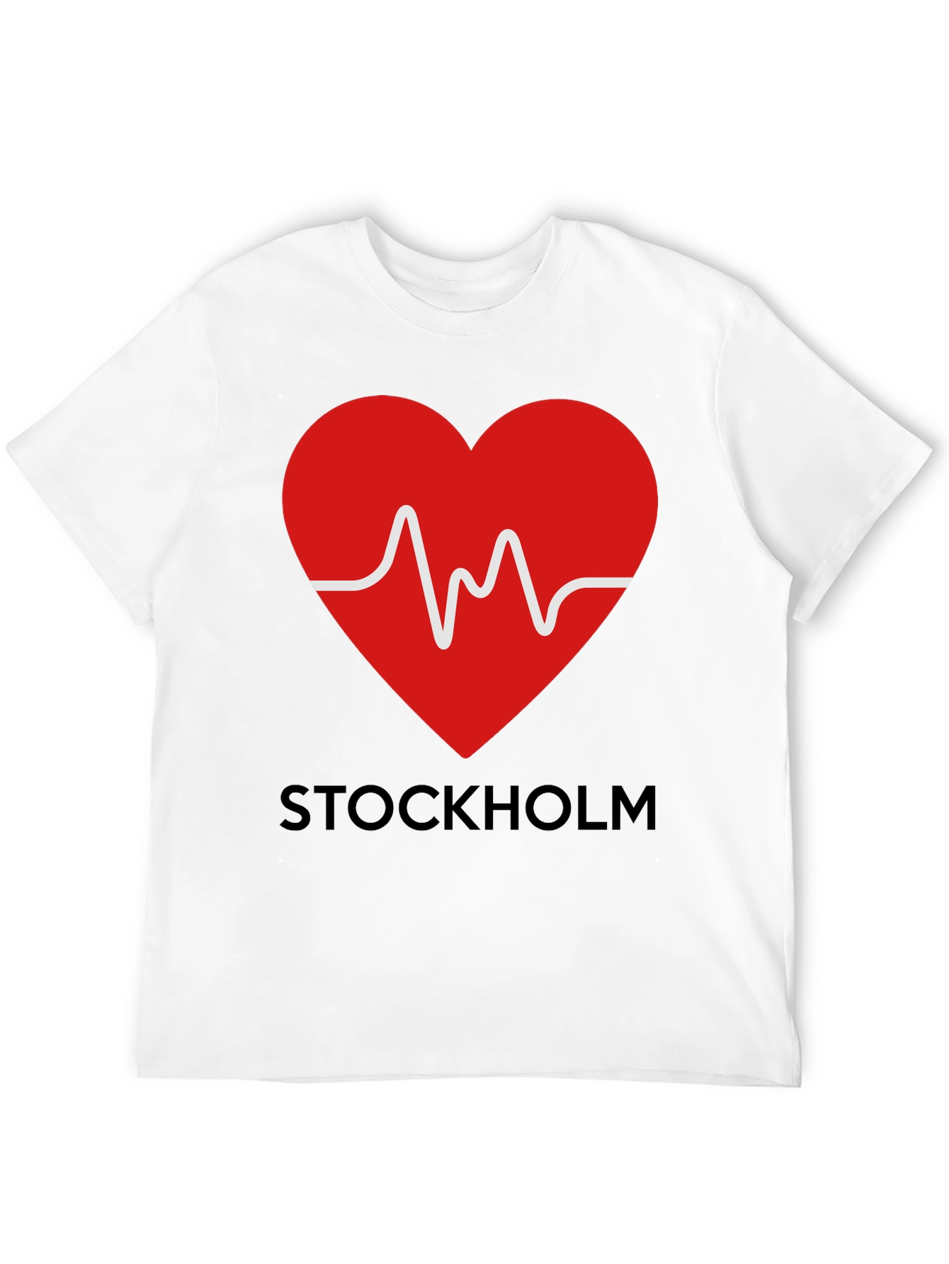 Stockholm Heartbeat Graphic Tee