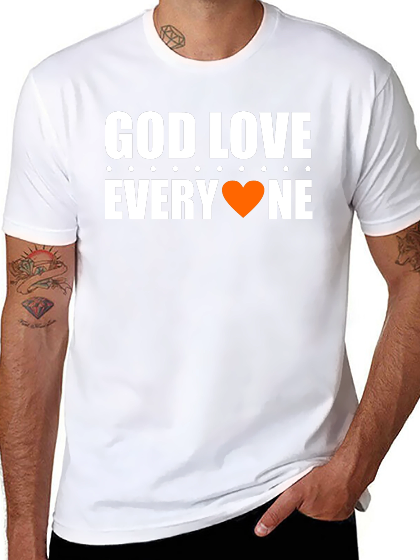 God Love Everyone T-Shirt - Graphic Tee