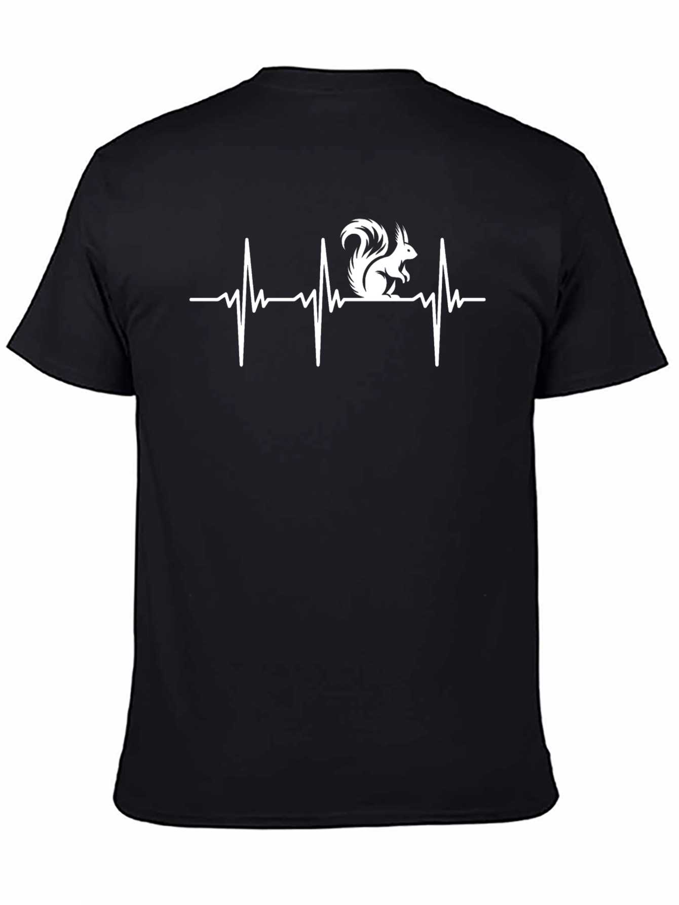 Squirrel Heartbeat T-Shirt - Novelty Animal Lover Tee