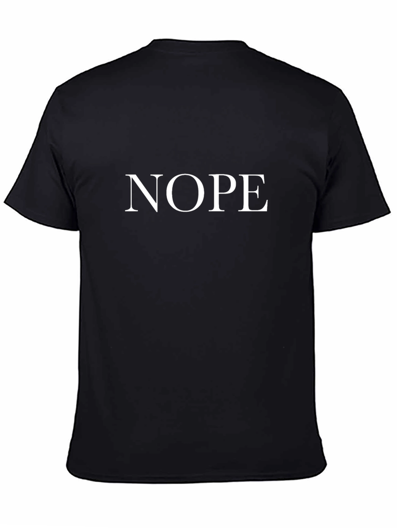 Nope Graphic T-Shirt - Casual Style