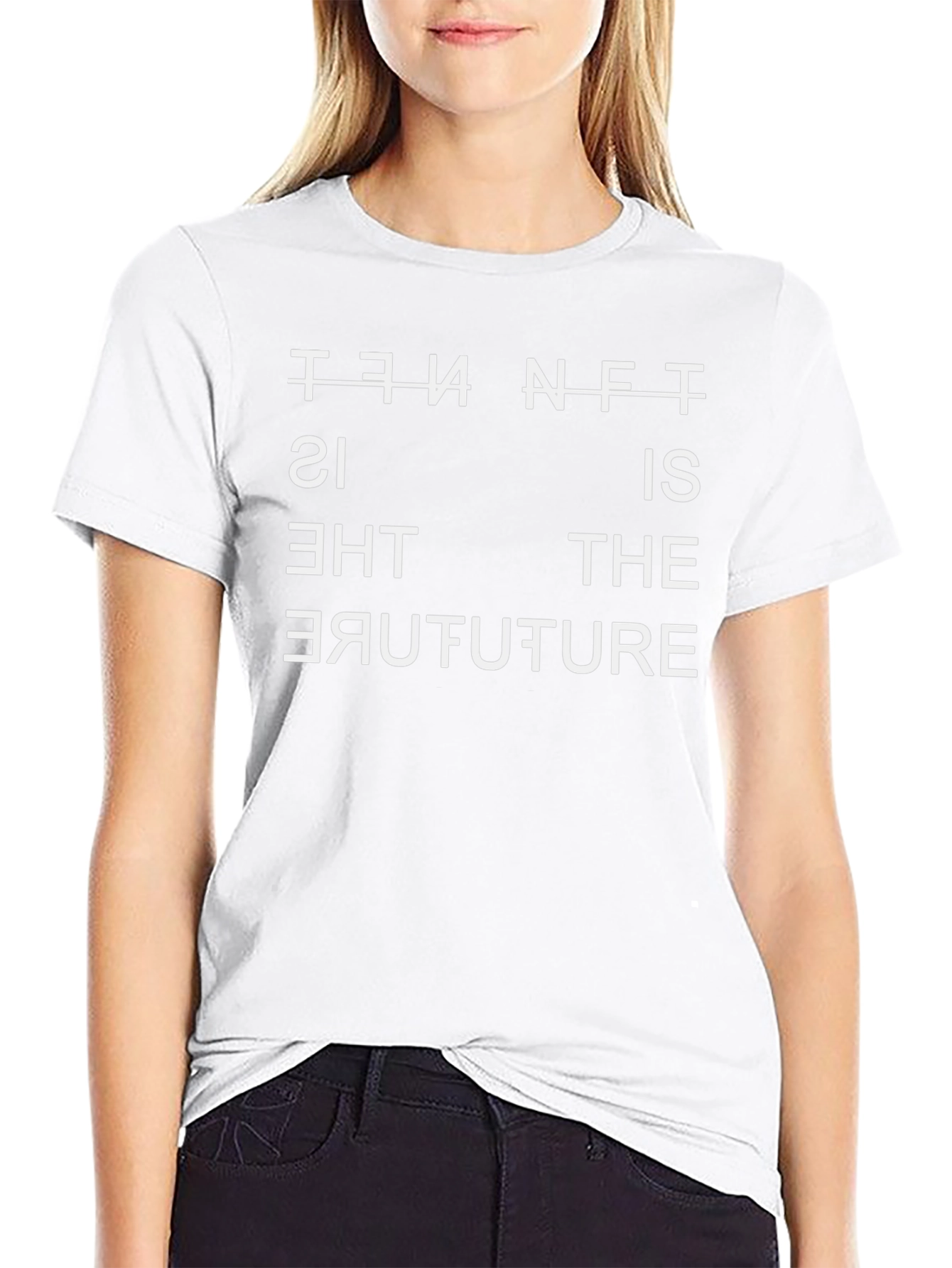 NFT is The Future Graphic T-Shirt - Black