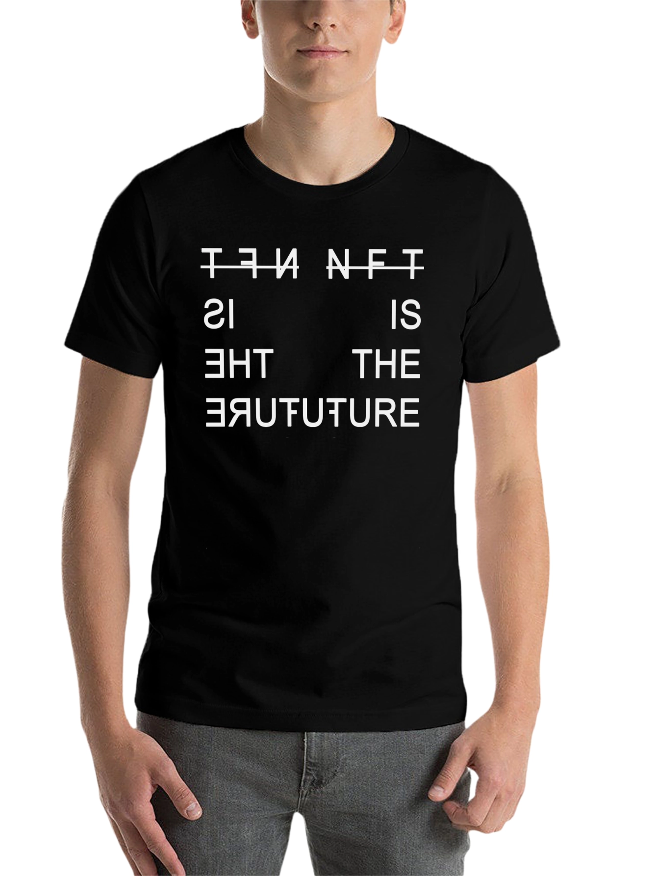 NFT is The Future Graphic T-Shirt - Black
