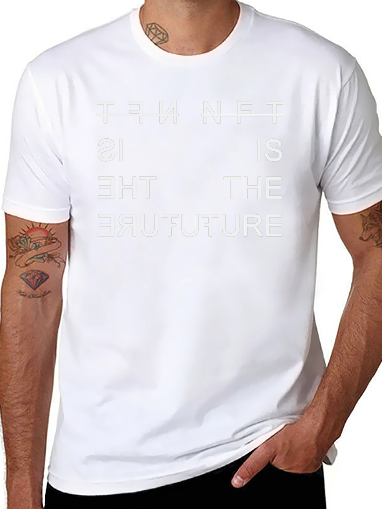 NFT is The Future Graphic T-Shirt - Black