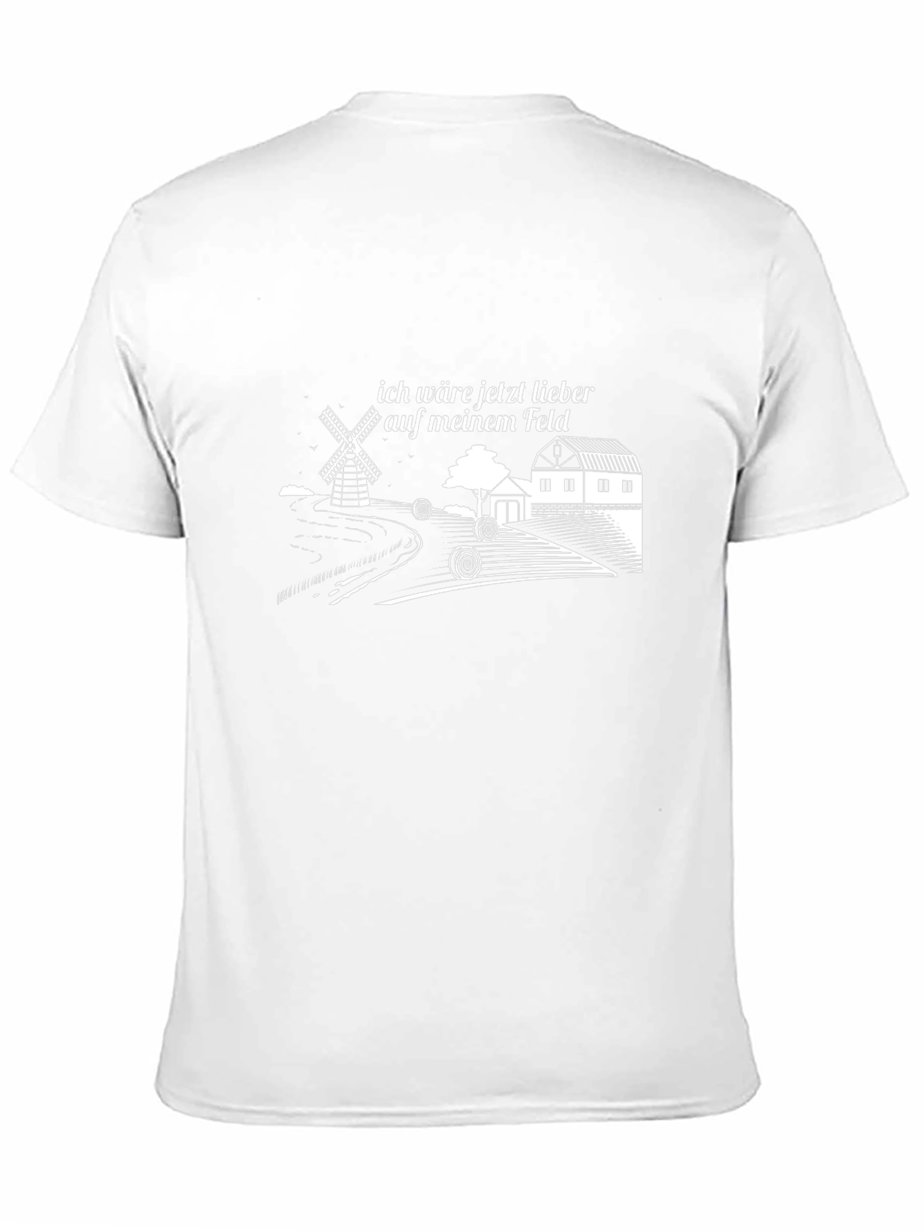 Ich Wäre Jetzt Lieber Auf Meinem Feld T-Shirt