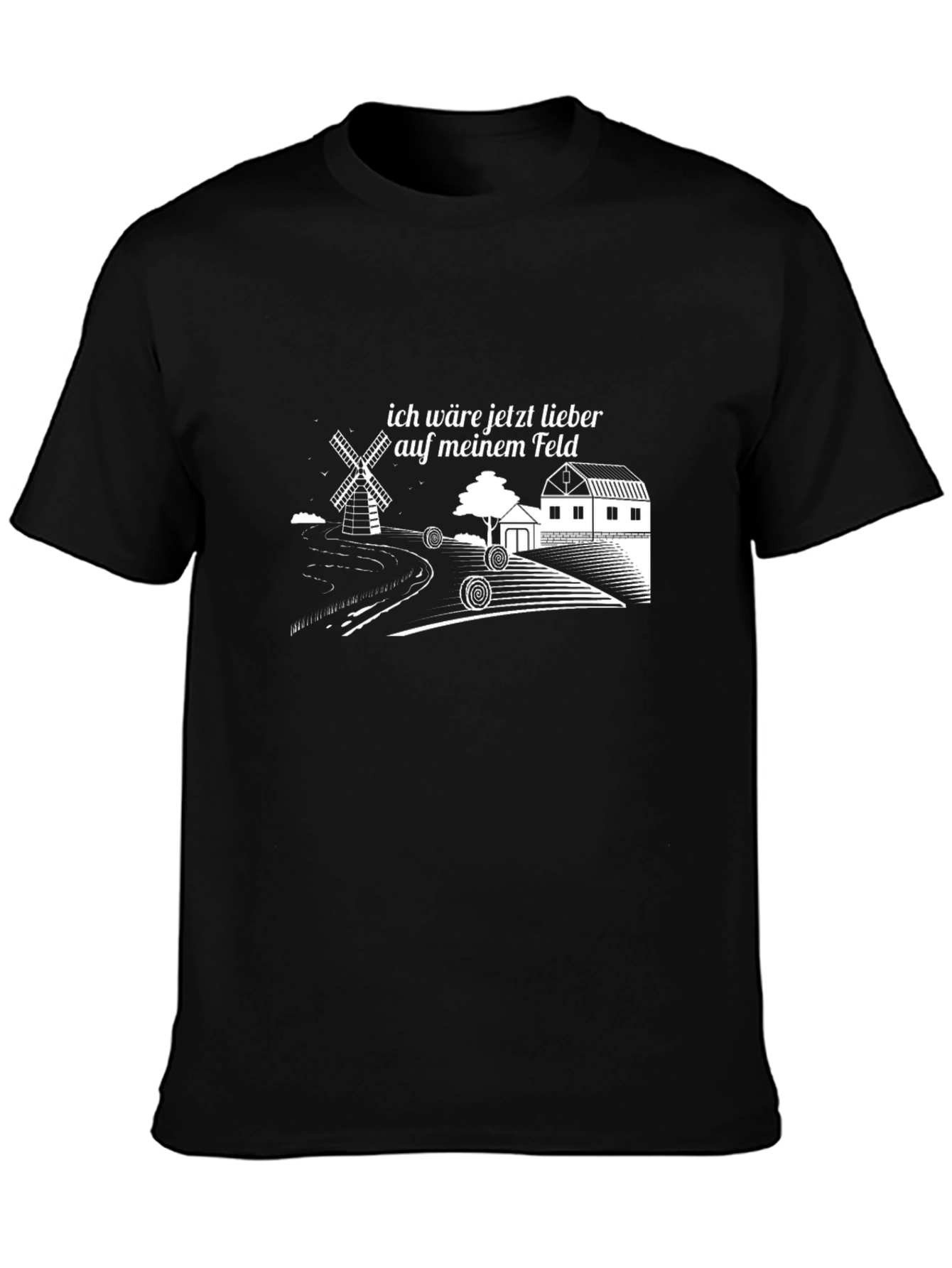Ich Wäre Jetzt Lieber Auf Meinem Feld T-Shirt