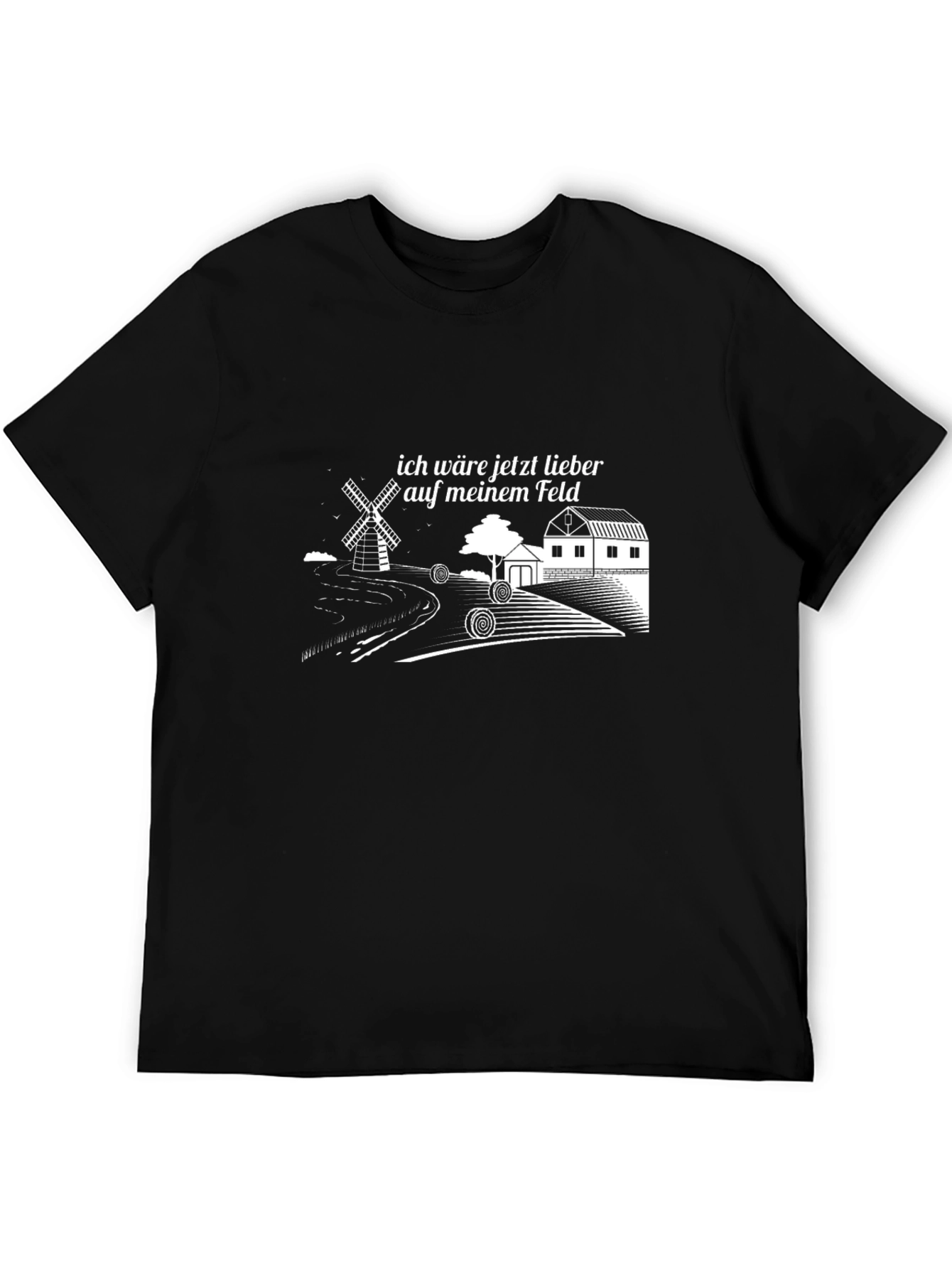 Ich Wäre Jetzt Lieber Auf Meinem Feld T-Shirt