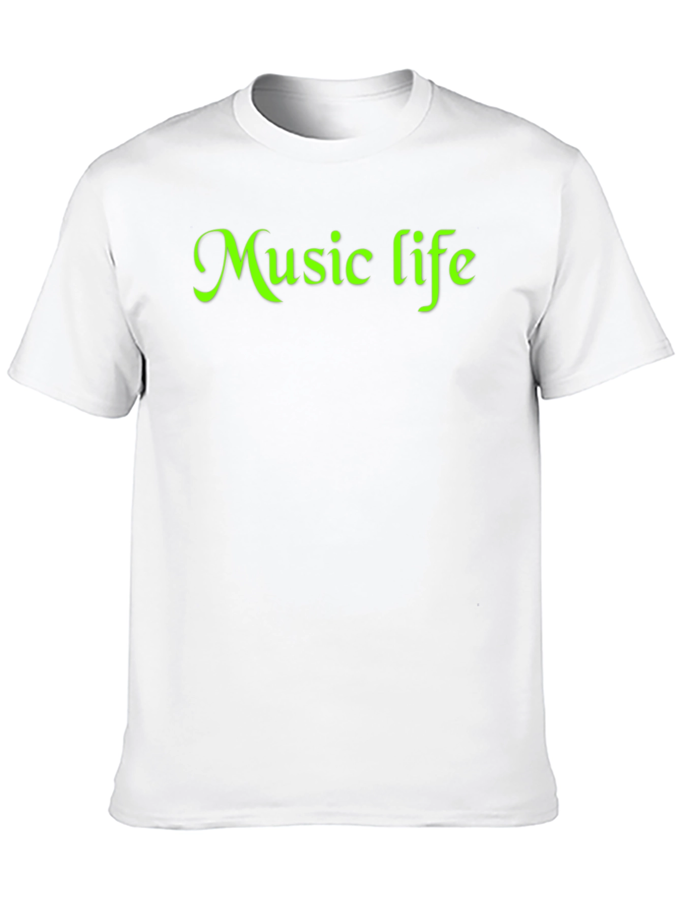 Music Life Black T-Shirt
