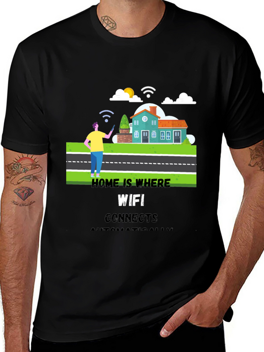 Home WiFi T-Shirt - Connect Automatically!