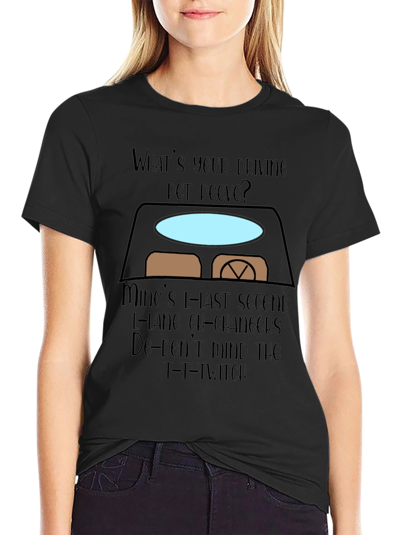 Driving Pet Peeve Graphic T-Shirt