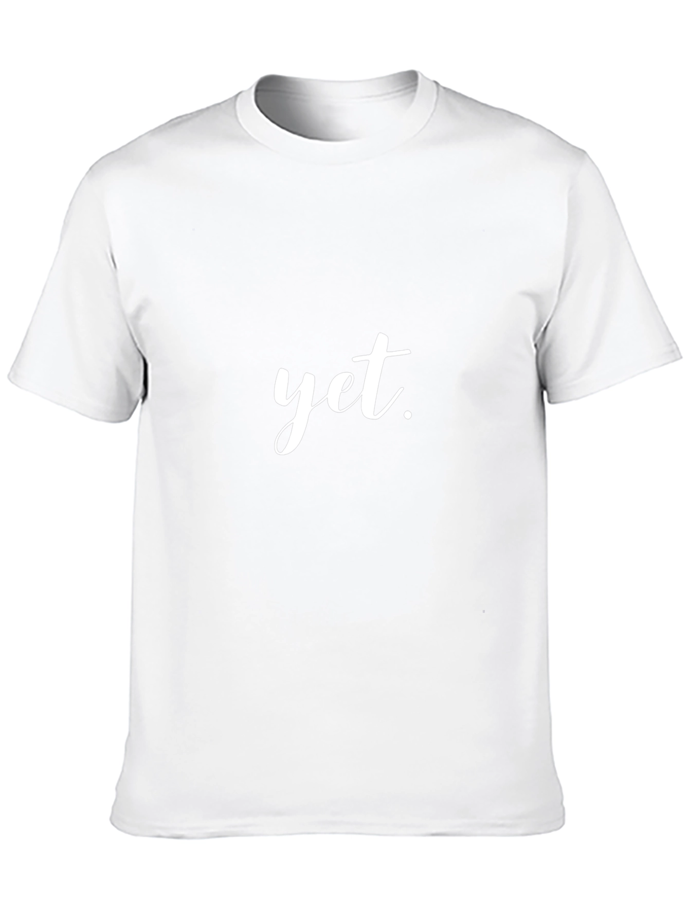 Yet T-Shirt - Stylish & Comfortable Cotton Tee
