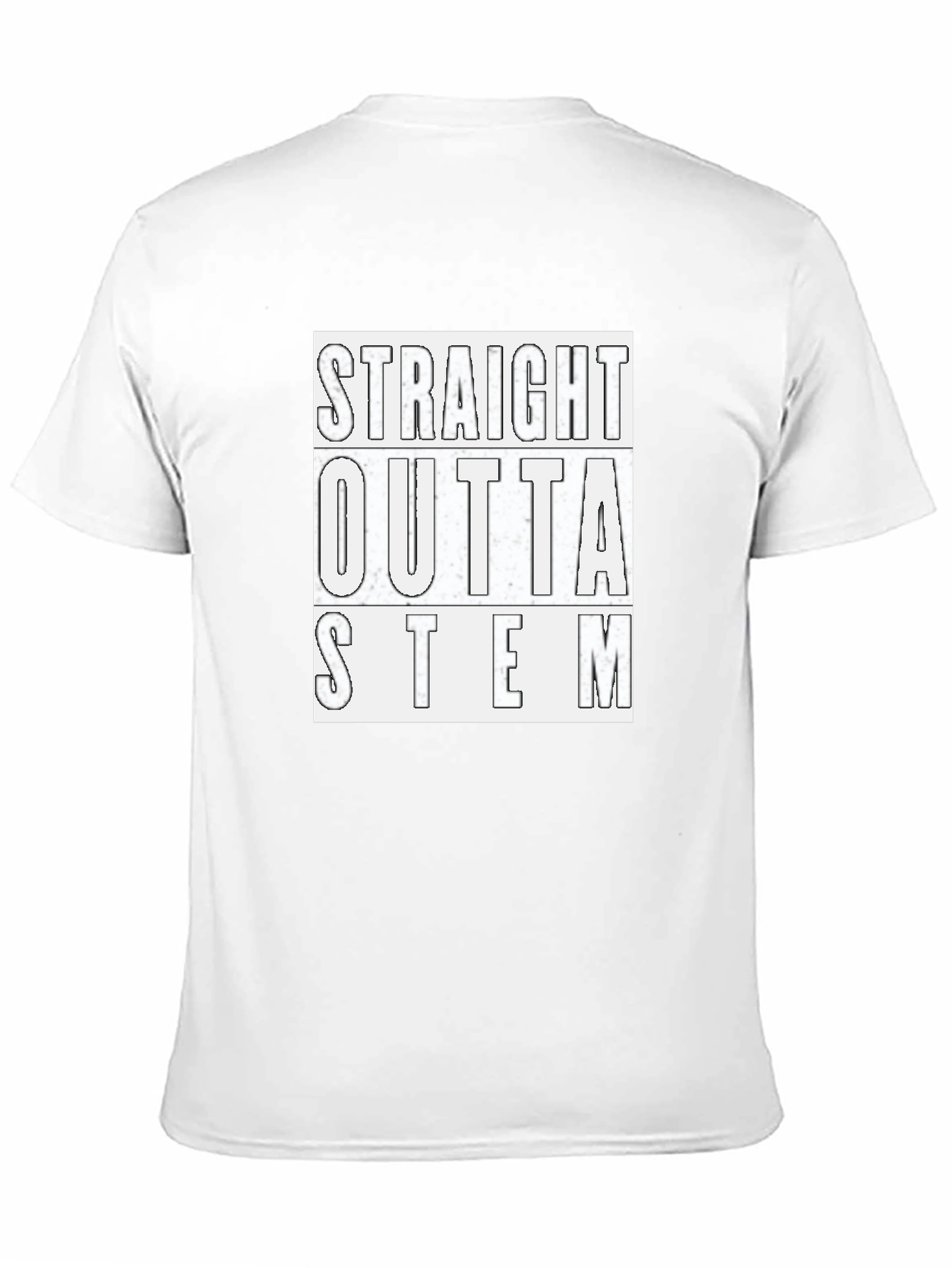 Straight Outta STEM Black T-Shirt