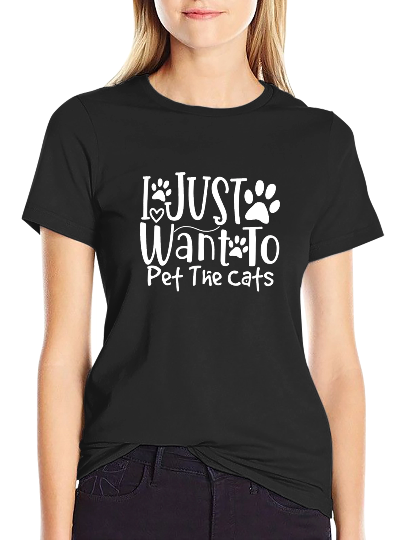 I Just Want to Pet the Cats T-Shirt
