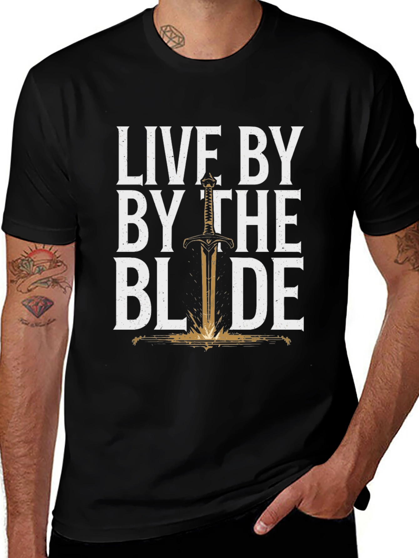 Live by the Blade T-Shirt