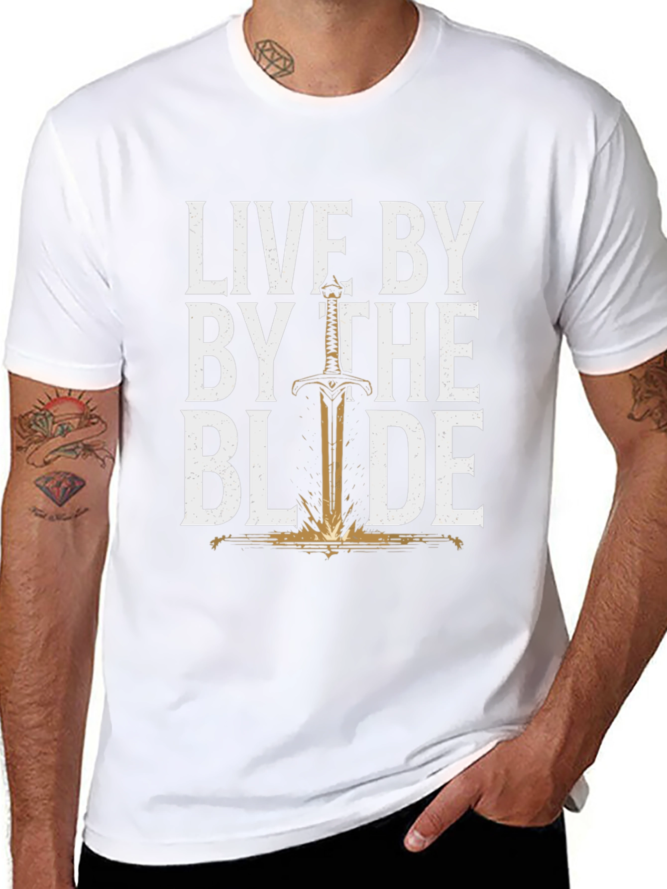 Live by the Blade T-Shirt