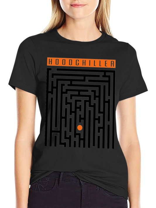 Hoodchiller Maze T-Shirt - Brain Teaser Tee