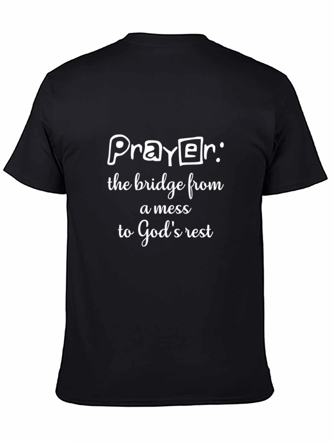 Prayer Graphic T-Shirt: Bridge to Gods Rest