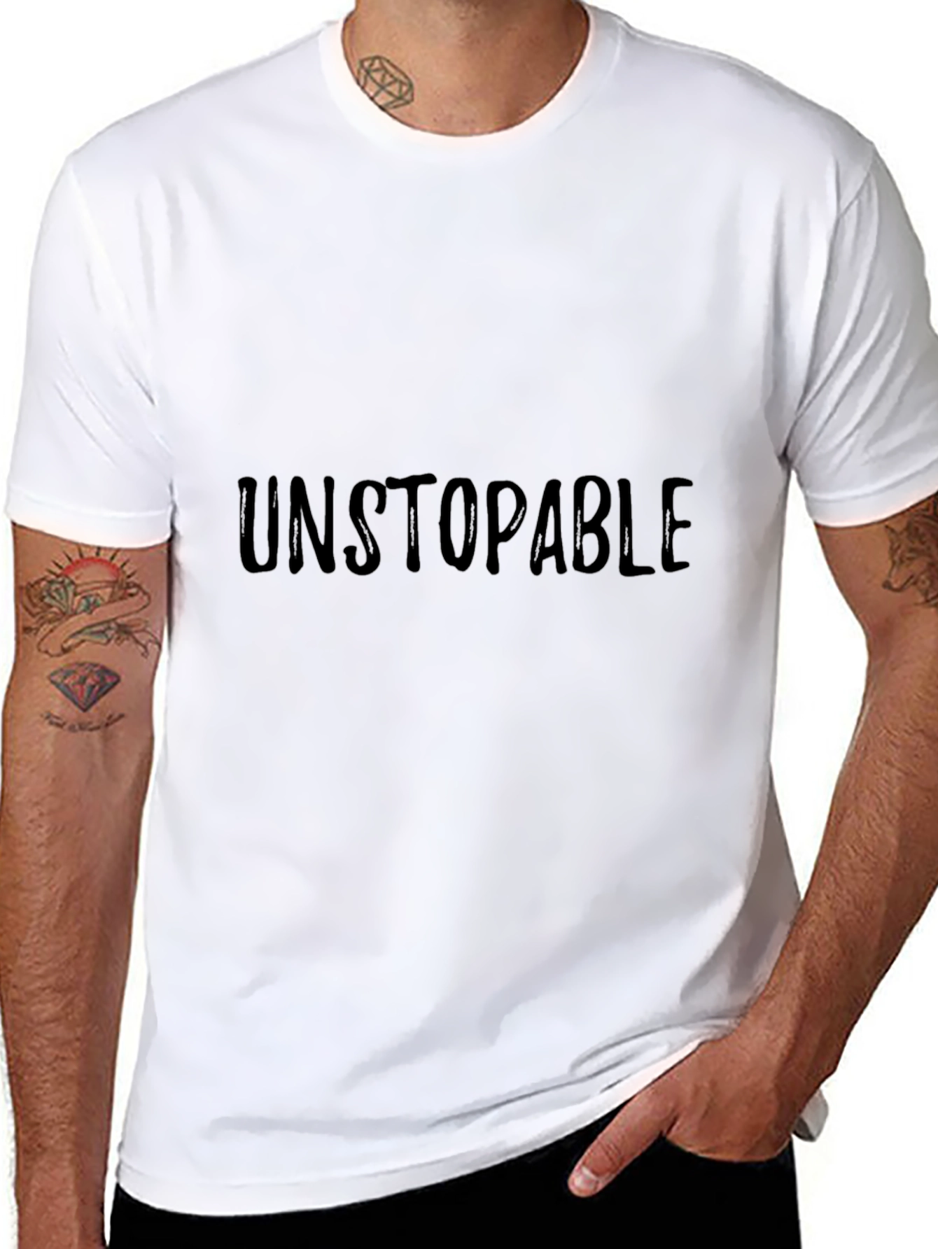 Unstoppable Black T-Shirt
