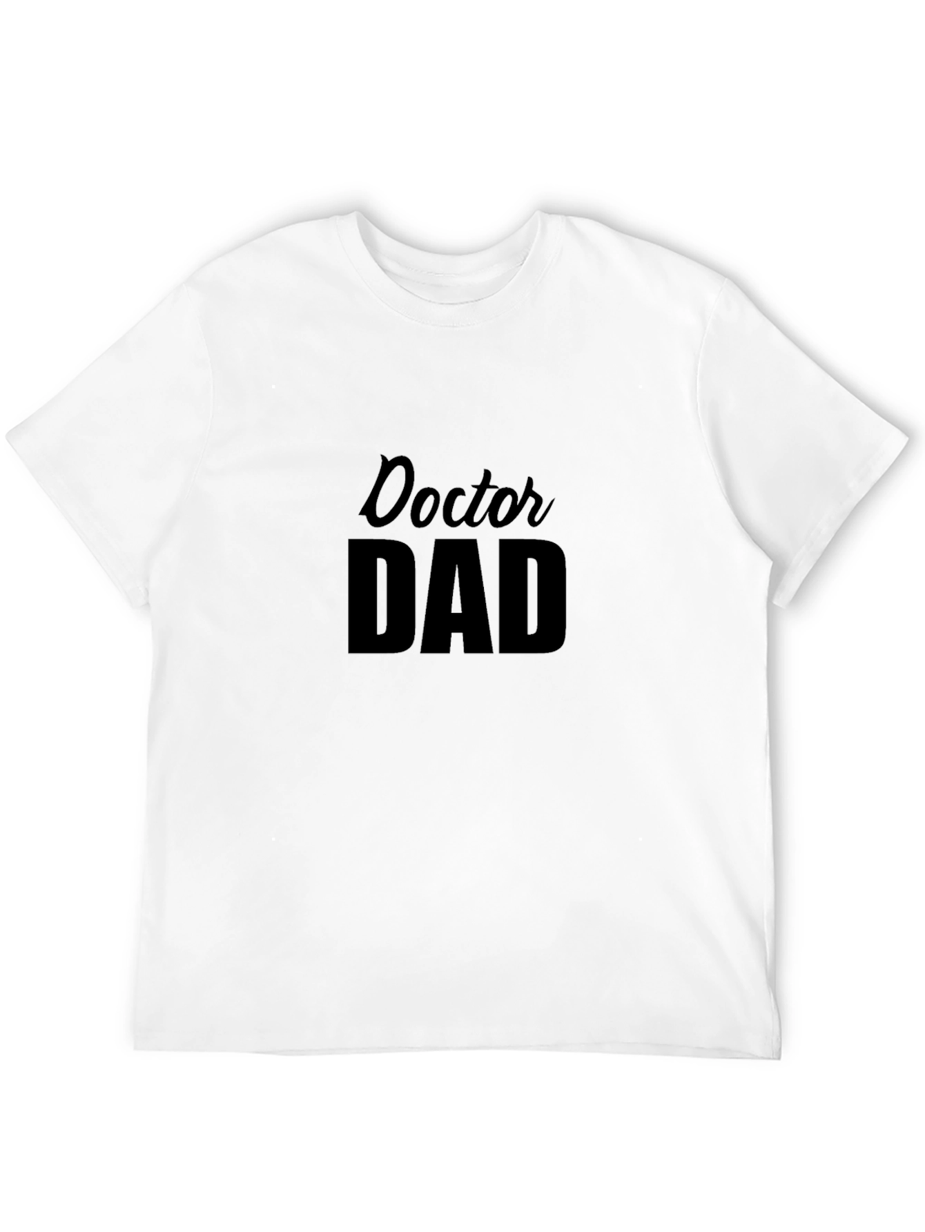 Doctor Dad Graphic Tee - Black