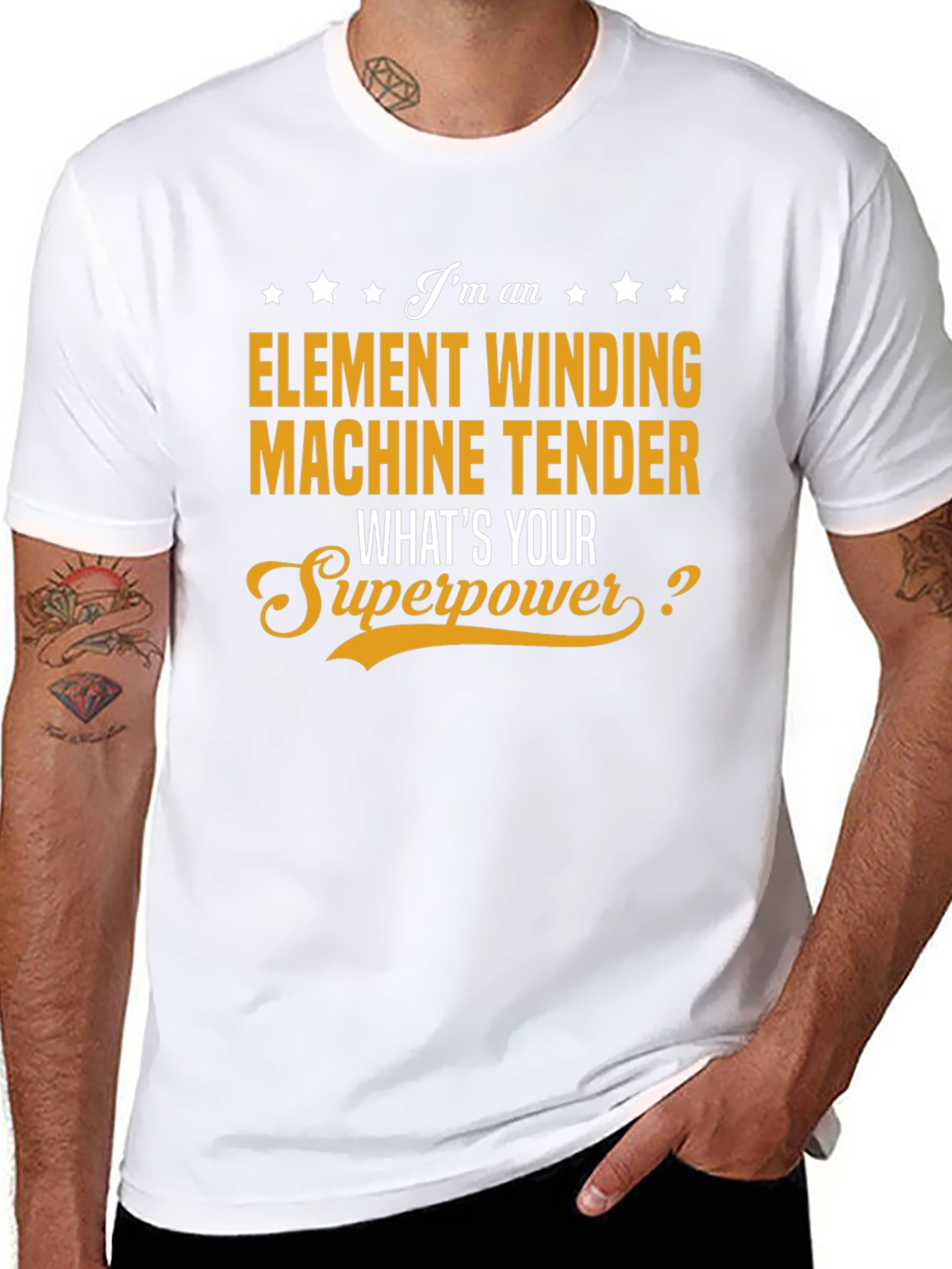 Element Winding Machine Tender T-Shirt