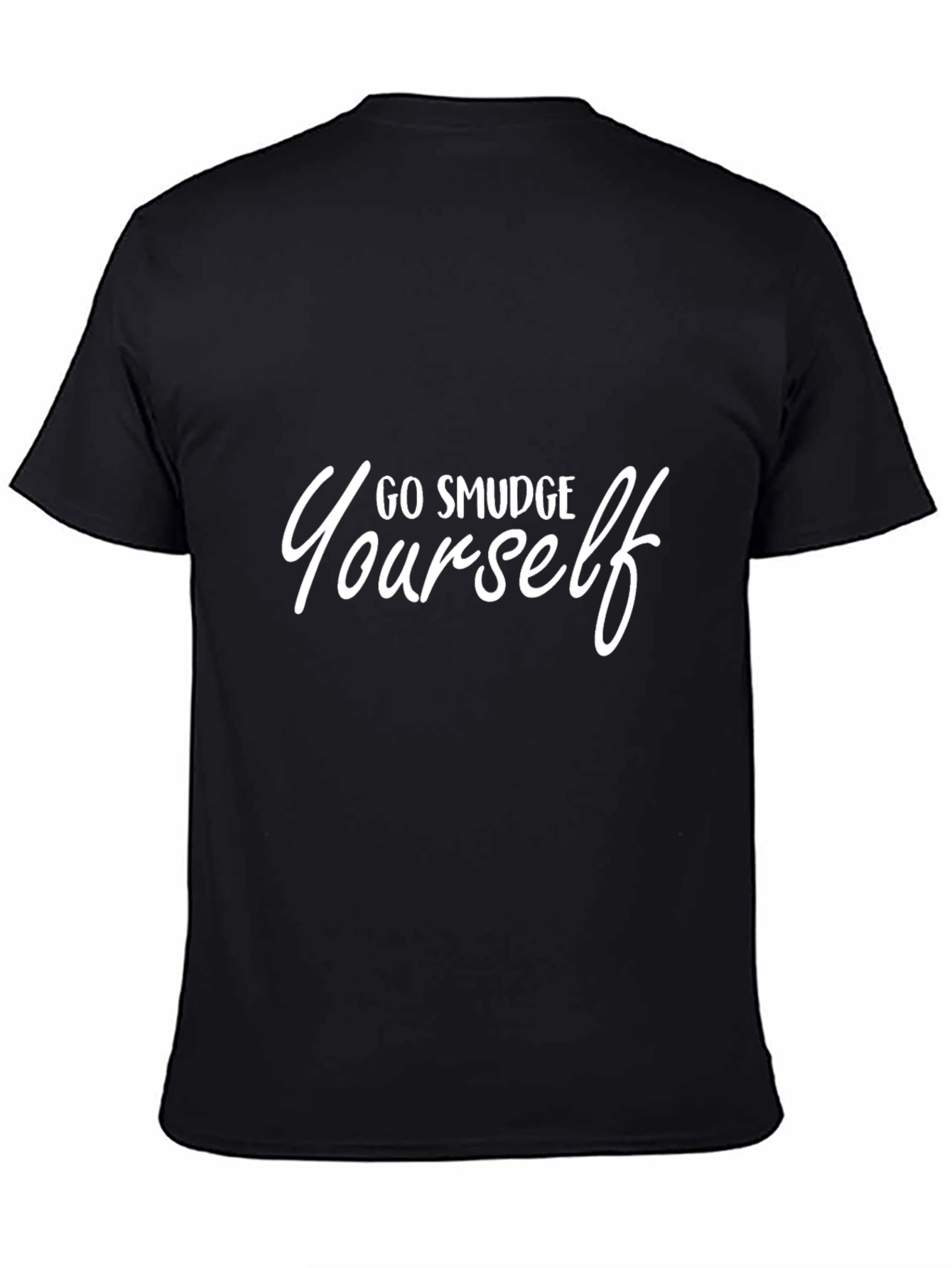 Go Smudge Yourself Graphic Tee - Black