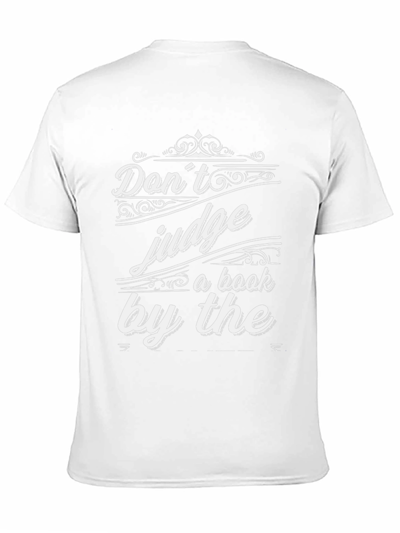Dont Judge a Book by The Cover Black T-Shirt