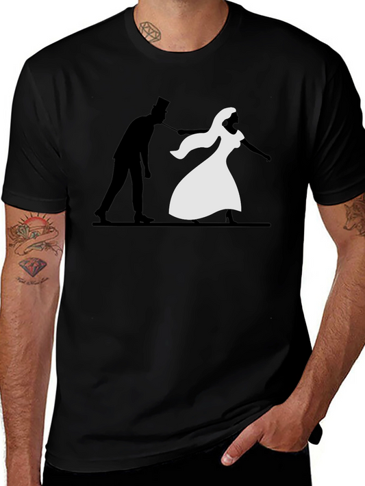 Humorous Silhouette T-Shirt