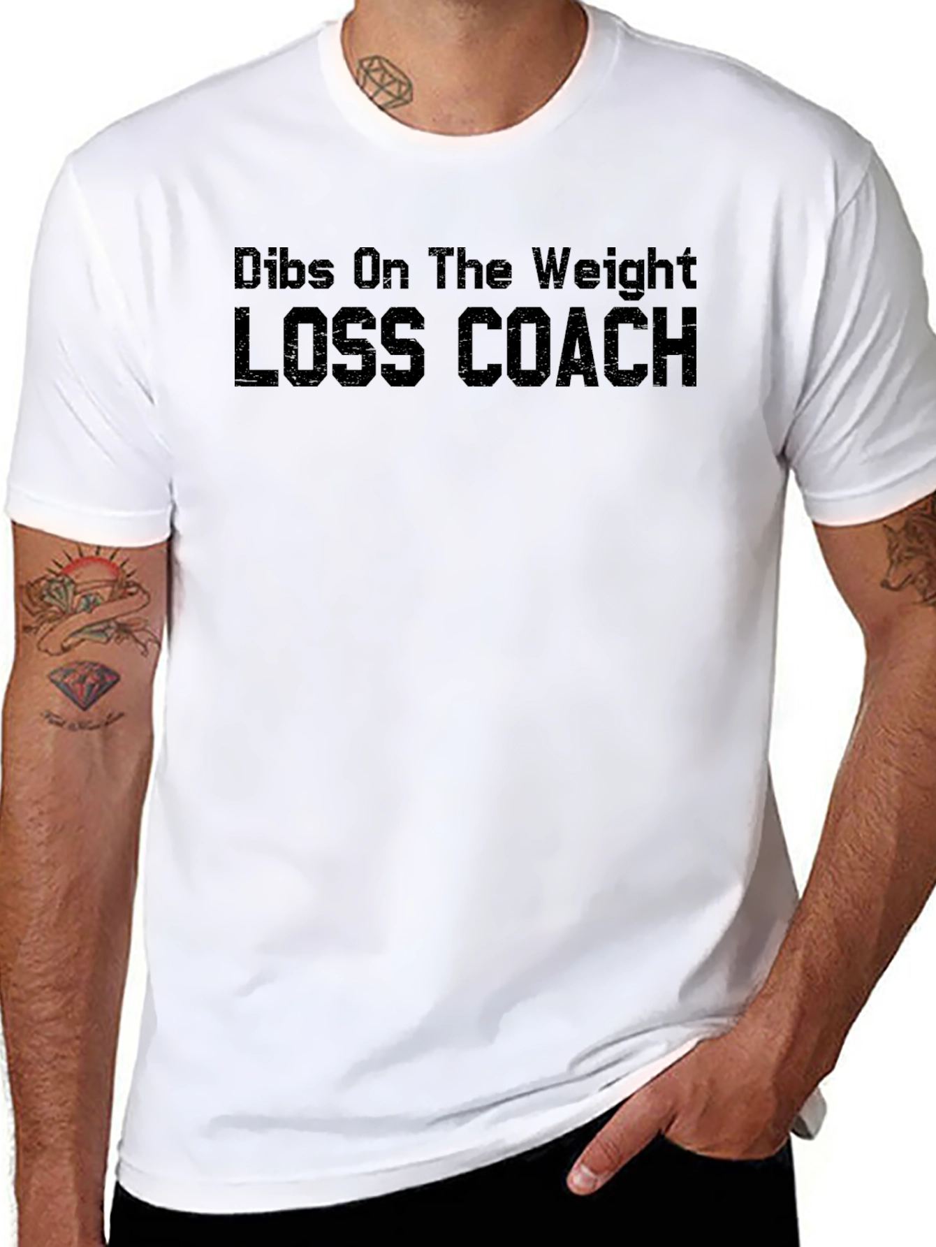 Dibs On The Weight Loss Coach Funny T-Shirt