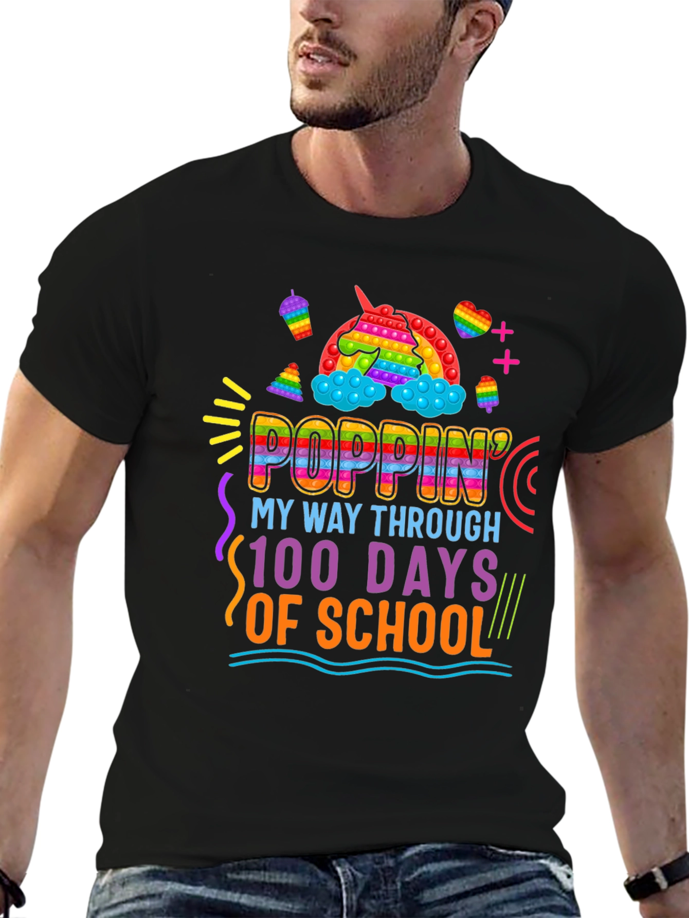 Poppin 100 Days of School T-Shirt
