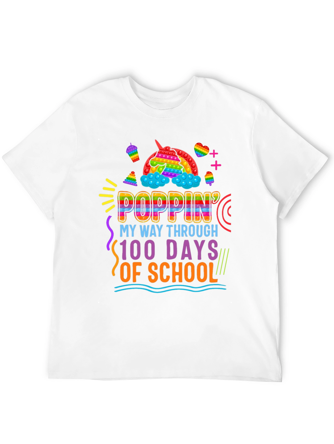 Poppin 100 Days of School T-Shirt
