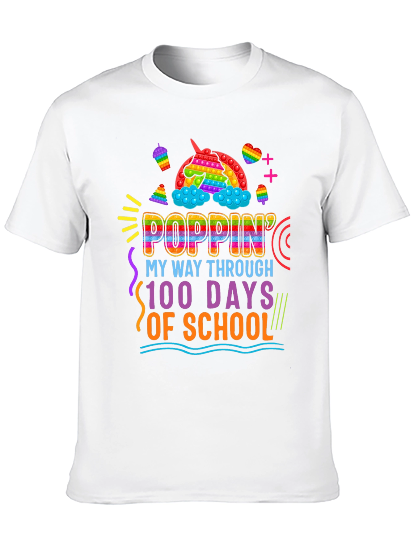 Poppin 100 Days of School T-Shirt
