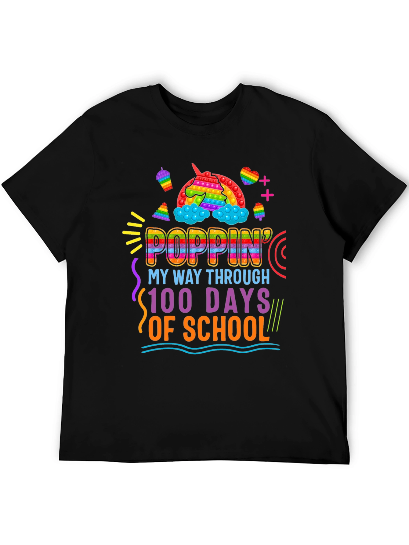 Poppin 100 Days of School T-Shirt