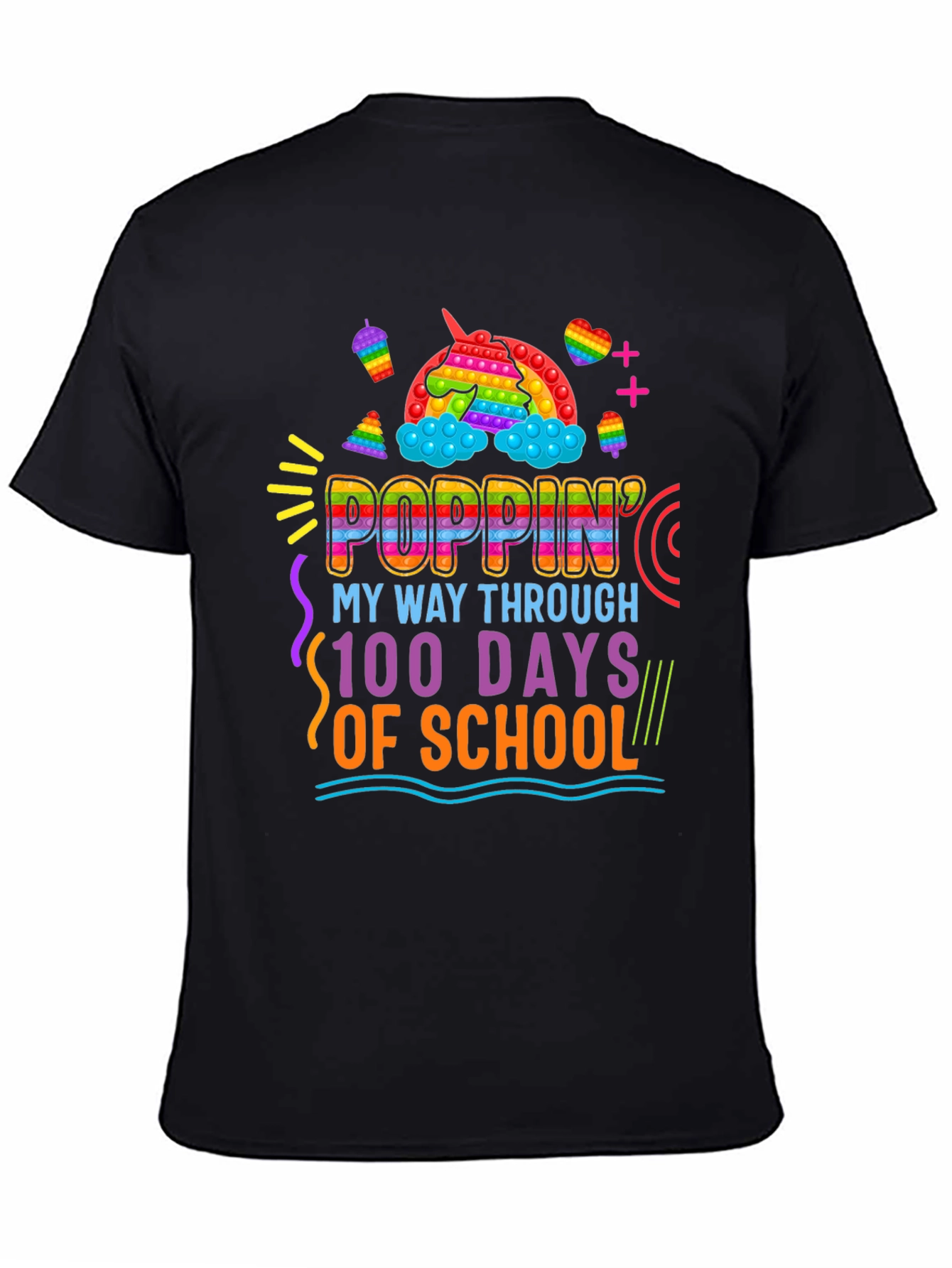Poppin 100 Days of School T-Shirt