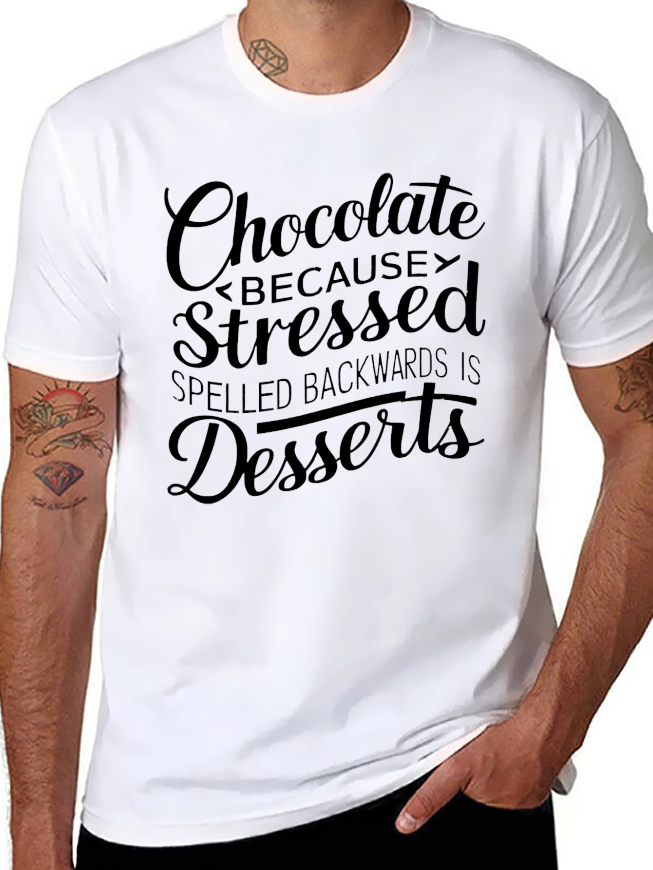 Chocolate & Desserts Graphic Tee