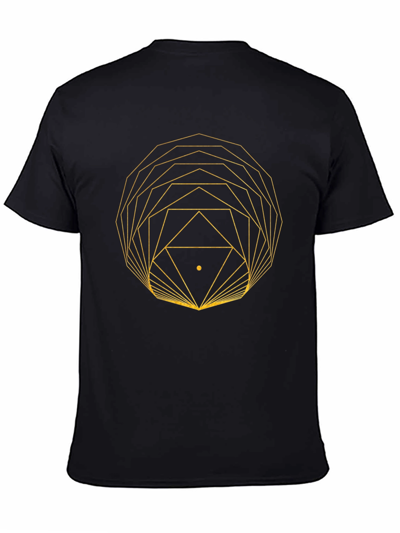 Geometric Triangle T-Shirt - Modern Design