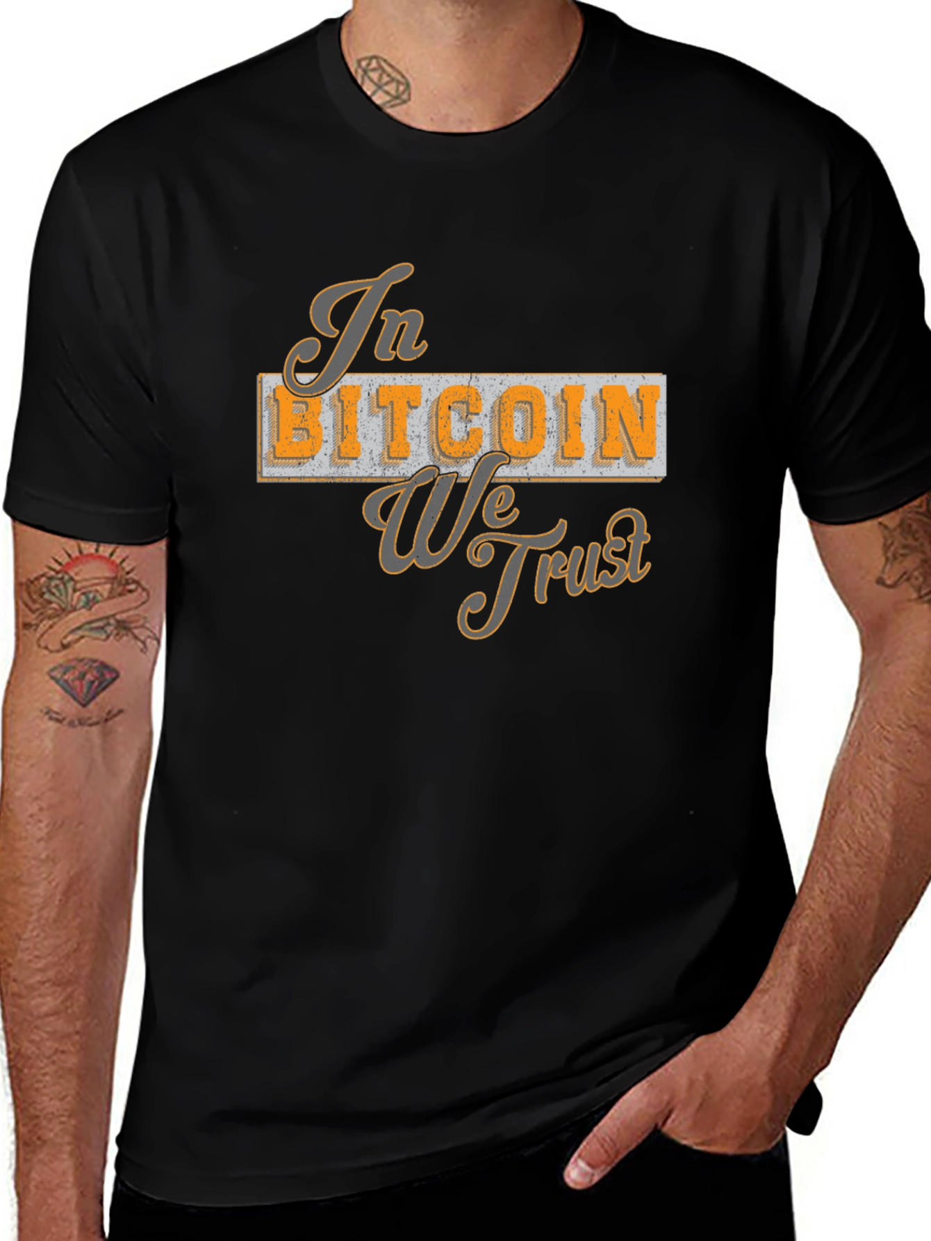 In Bitcoin We Trust Graphic T-Shirt