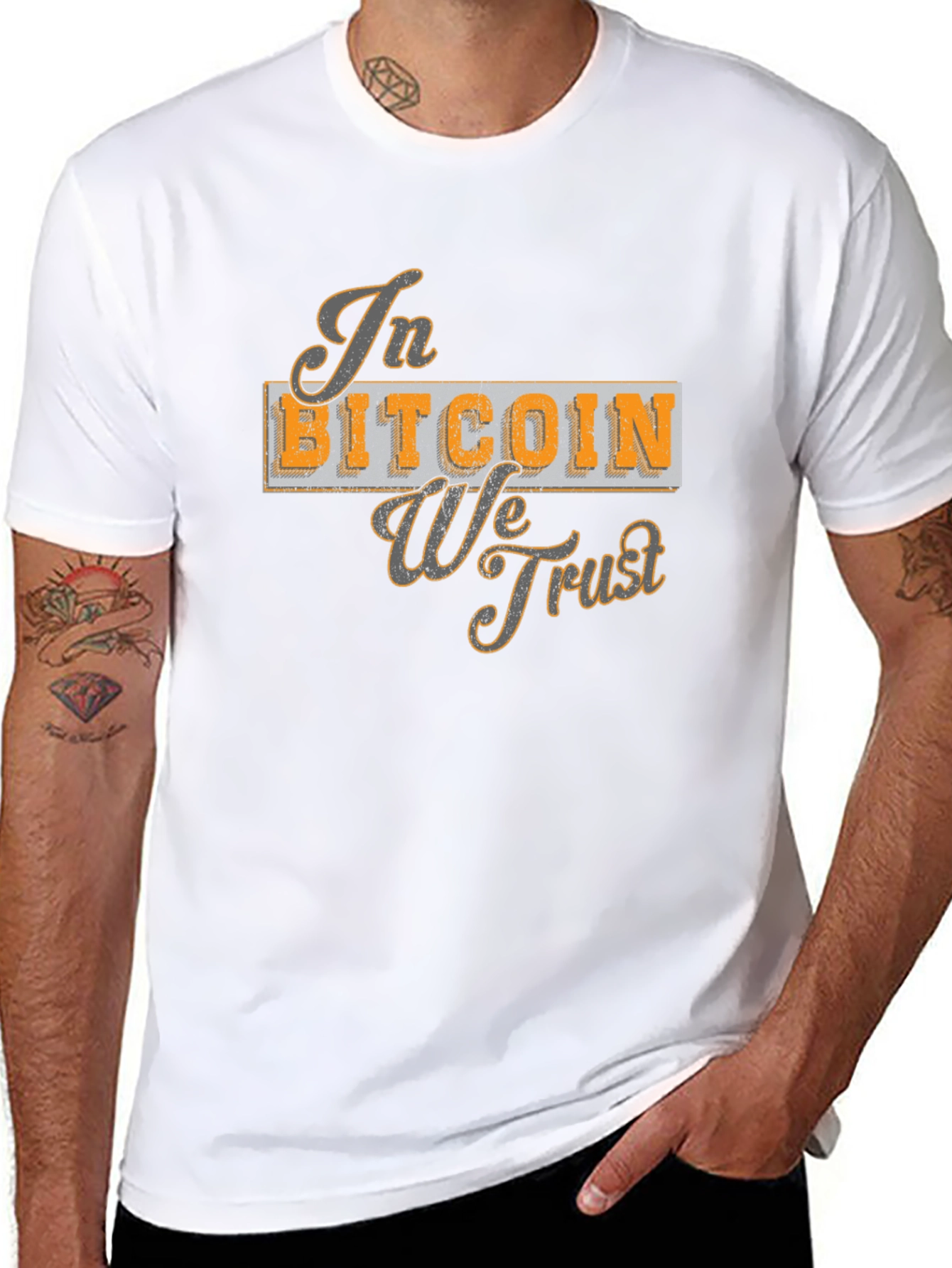 In Bitcoin We Trust Graphic T-Shirt