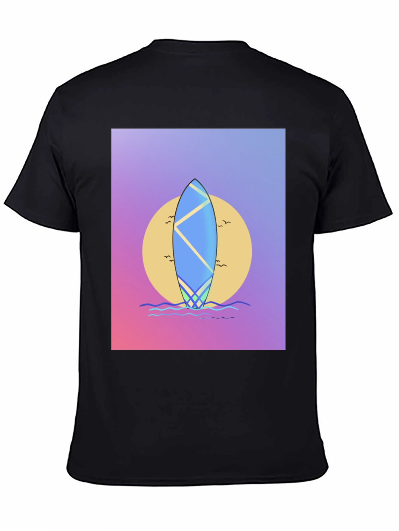 Surfboard Graphic Tee - Beach Vibes