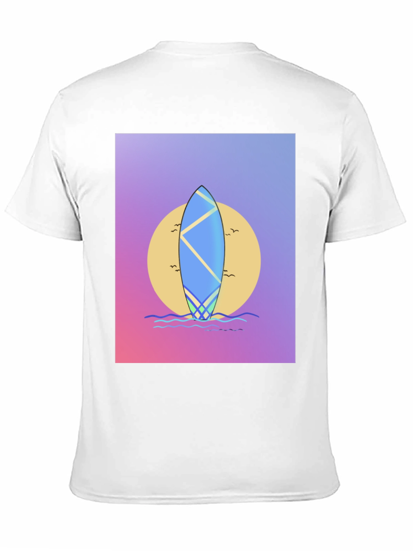 Surfboard Graphic Tee - Beach Vibes