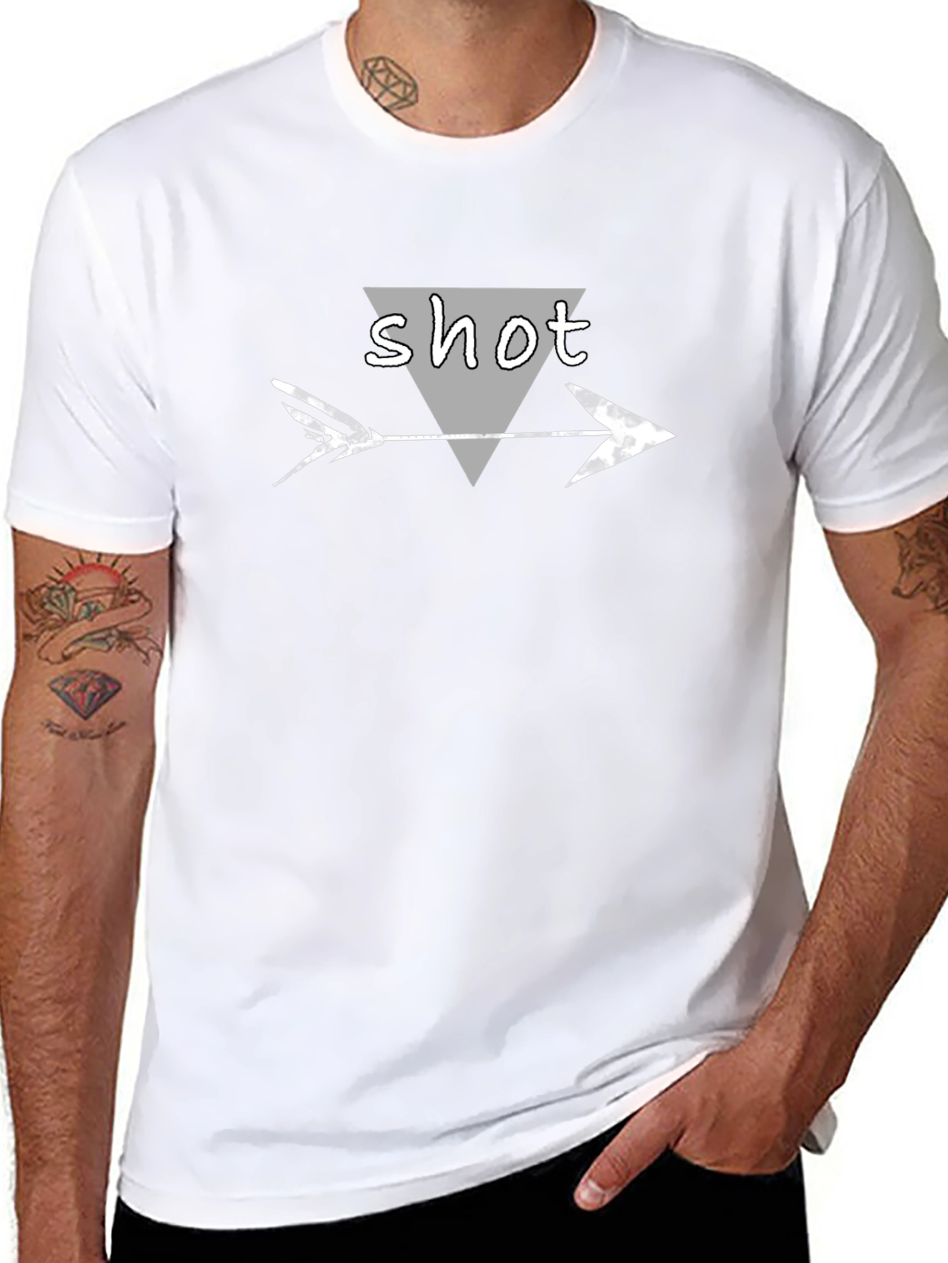 Shot Arrow T-Shirt - Unisex Graphic Tee