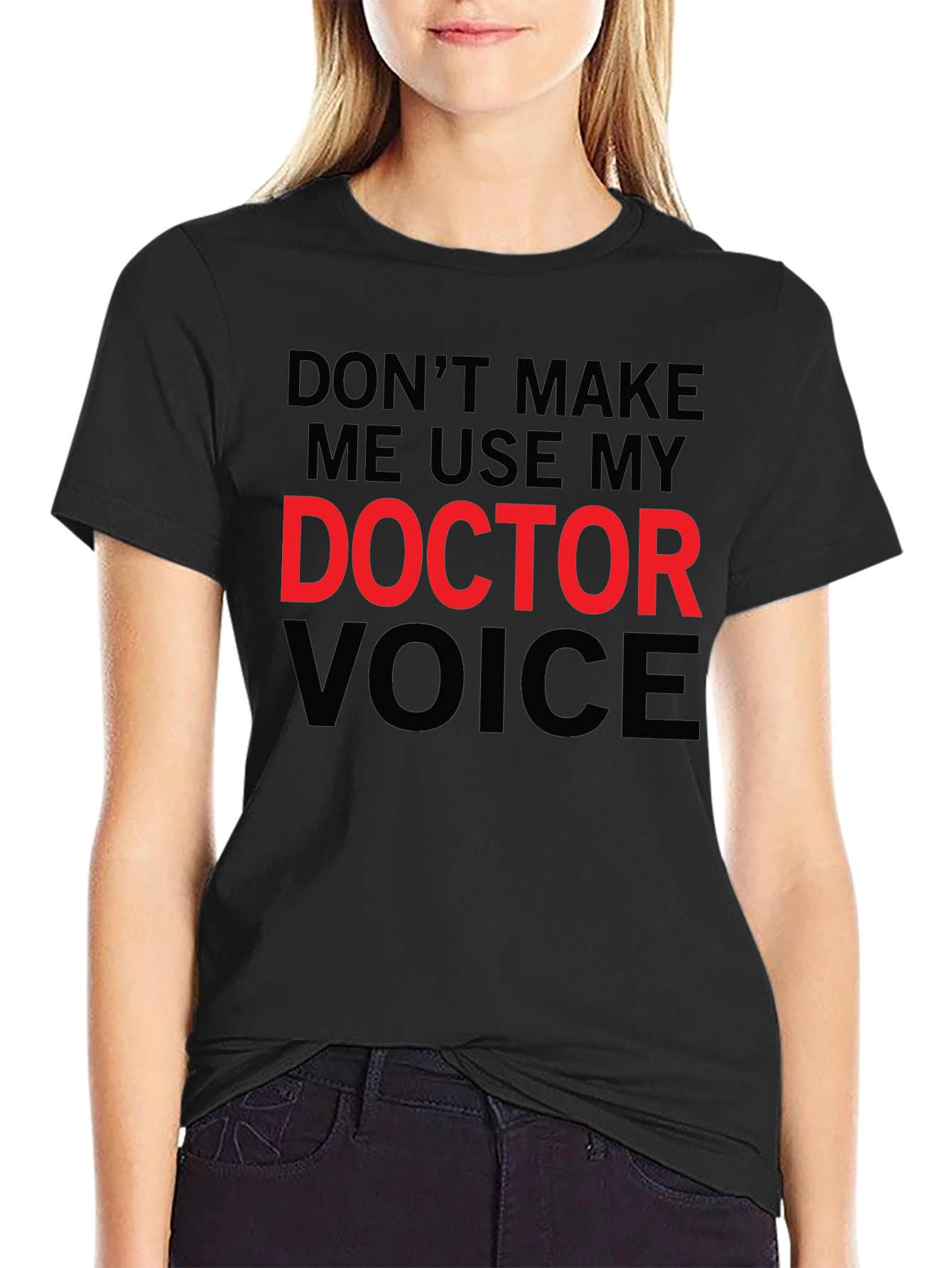 Doctor Voice Graphic Tee - Funny Medical Shirt