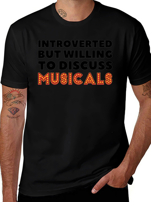 Introverted Musicals Graphic T-Shirt