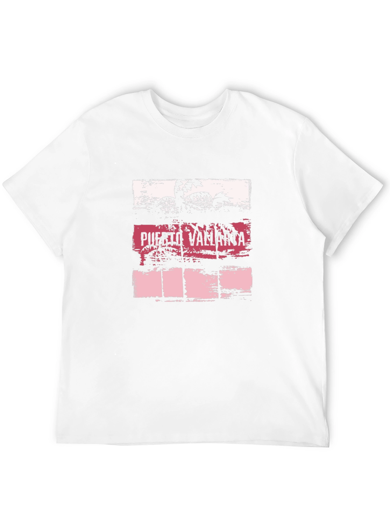 Puerto Vallarta T-Shirt Palm Tree Graphic Tee