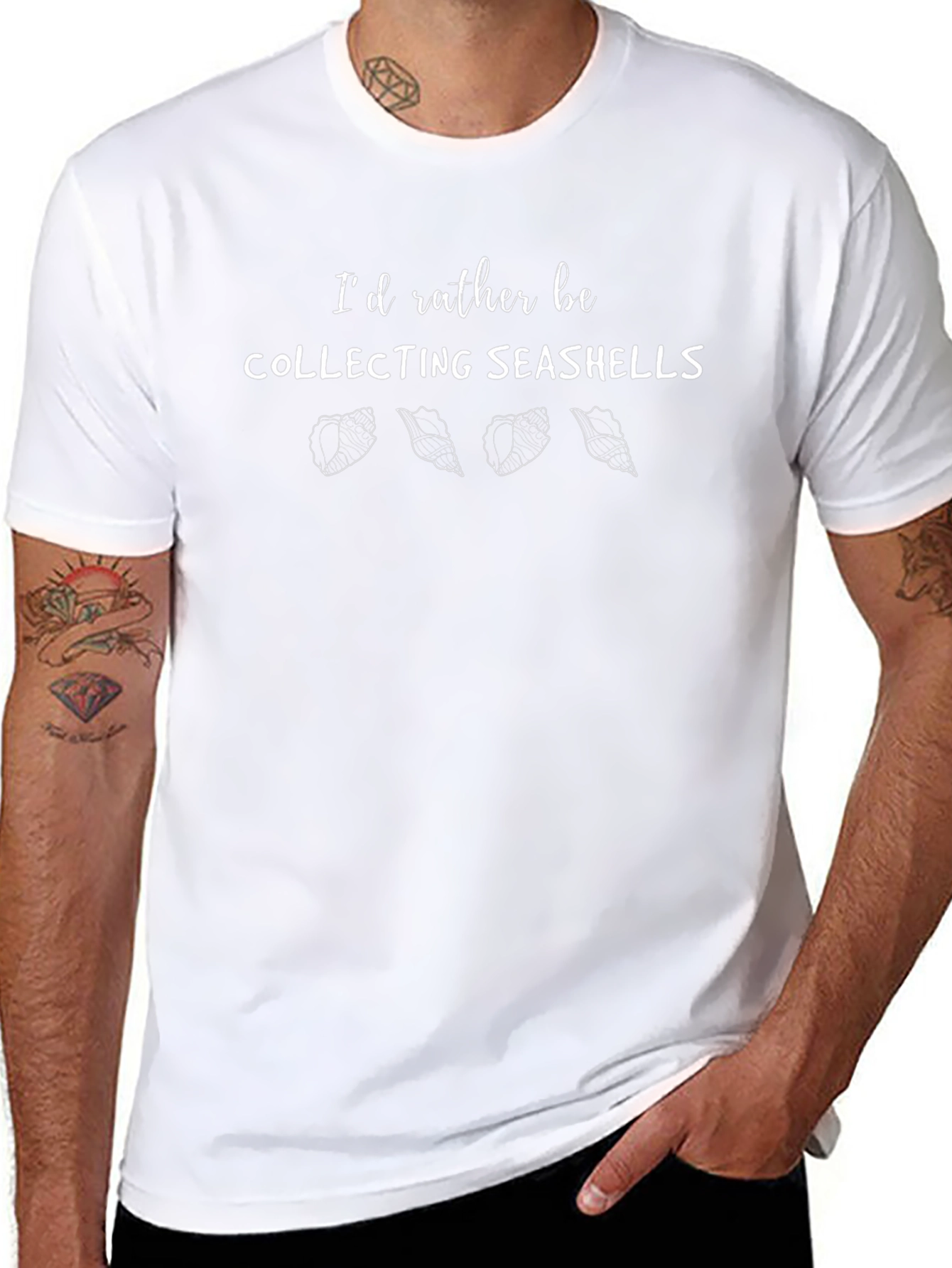 Seashell Collector Tee - Black
