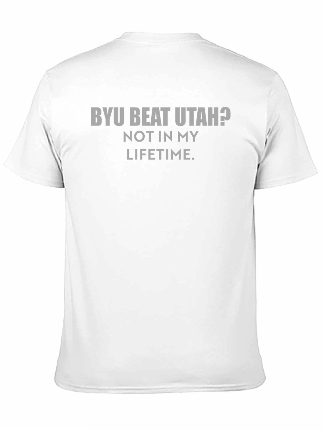 BYU vs Utah Slogan Tee - Novelty T-Shirt