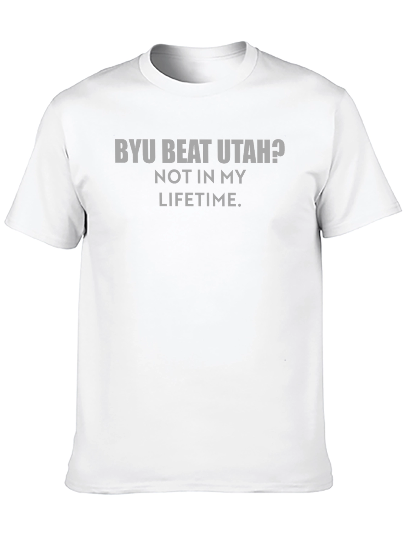BYU vs Utah Slogan Tee - Novelty T-Shirt