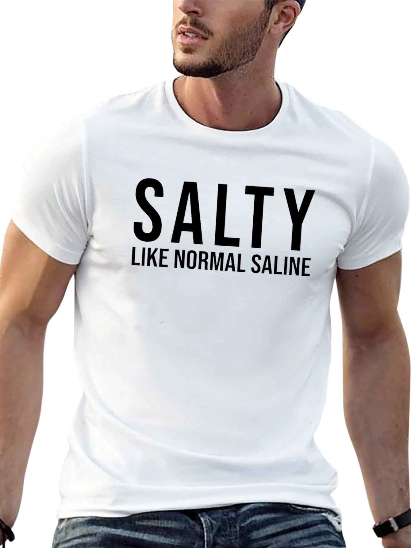 Salty Like Normal Saline Graphic T-Shirt