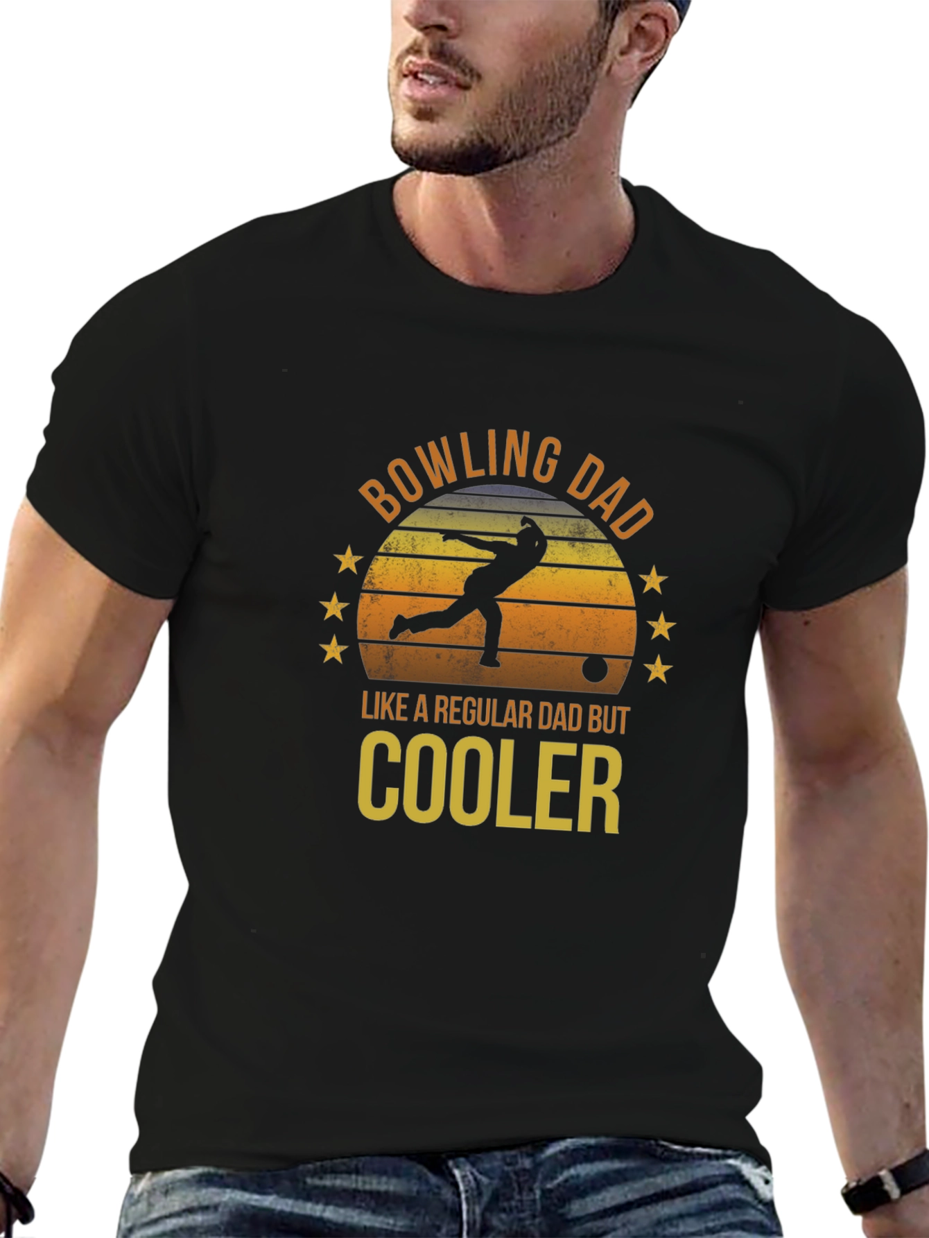 Bowling Dad T-Shirt - Cooler Than Regular!