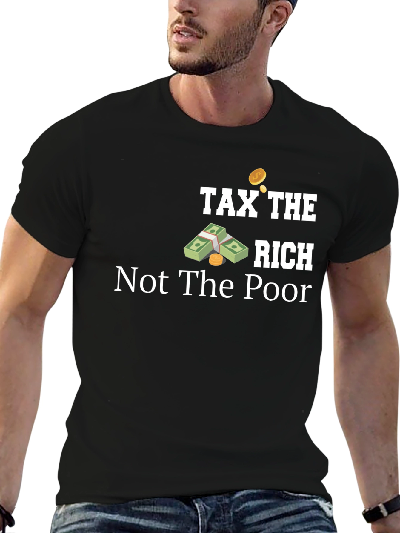 Tax The Rich Tee - Political Statement T-Shirt